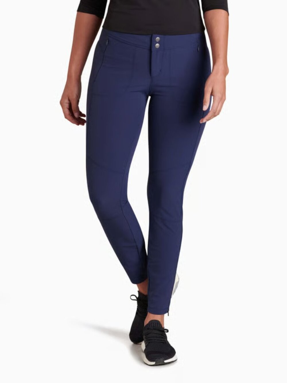 Kuhl Transcendr Skinny Pants Women's Size 6 Regular Navy Softshell Hiking Trail